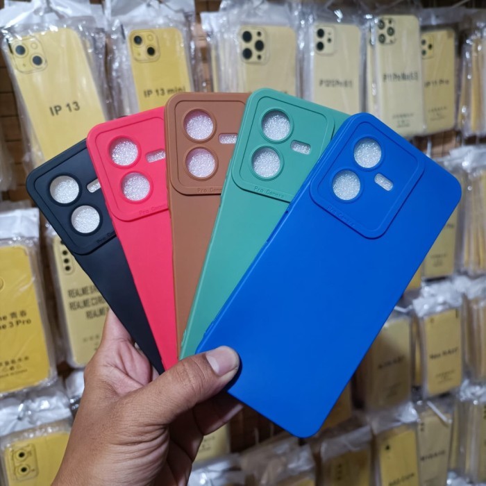 SoftCase Candy TPU Pro Camera Vivo Y22 / Y22S Vivo เคสป้องกันโทรศัพท์มือถือ