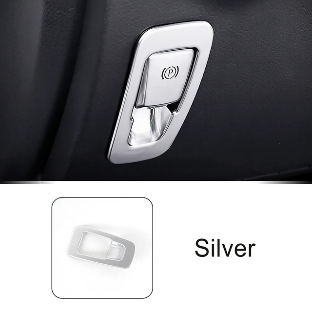 รถอิเล็กทรอนิกส์ Handbrake กรอบตกแต่งสําหรับ Mercedes Benz W205 W213 GLC X253 CE Class
