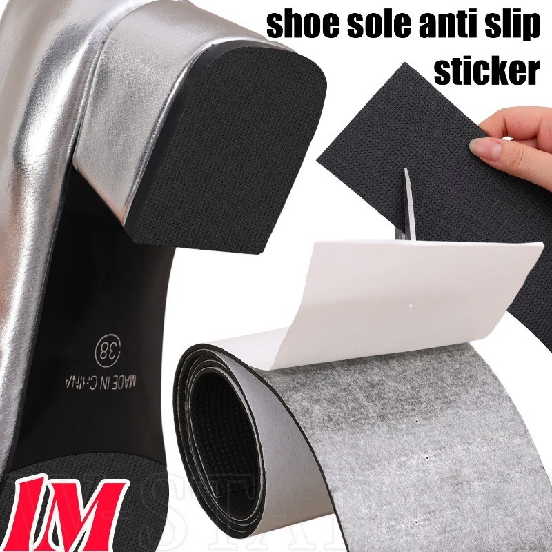 1m Sole Anti-Wear Mute สติกเกอร์ - Heel Sole Protectors - Cuttable, ทนต่อการสึกหรอ, กันลื่น, Self-Adhesive - รองเท้าส้นสูงผู้หญิง Sole Tape - อุปกรณ์รองเท้า