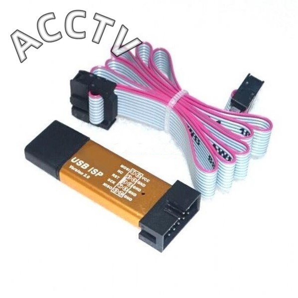โปรแกรมเมอร์ USB ISP USBasp USBisp สําหรับ 51 AVR รองรับดาวน์โหลด Win 7