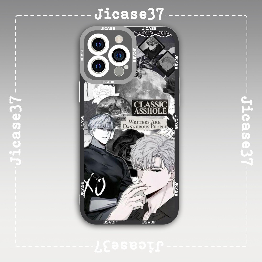 เคส iPhone Square Edge Samsung Xiaomi Oppo Manhwa boylove ตัวละคร Passion Taeui vs Ilay