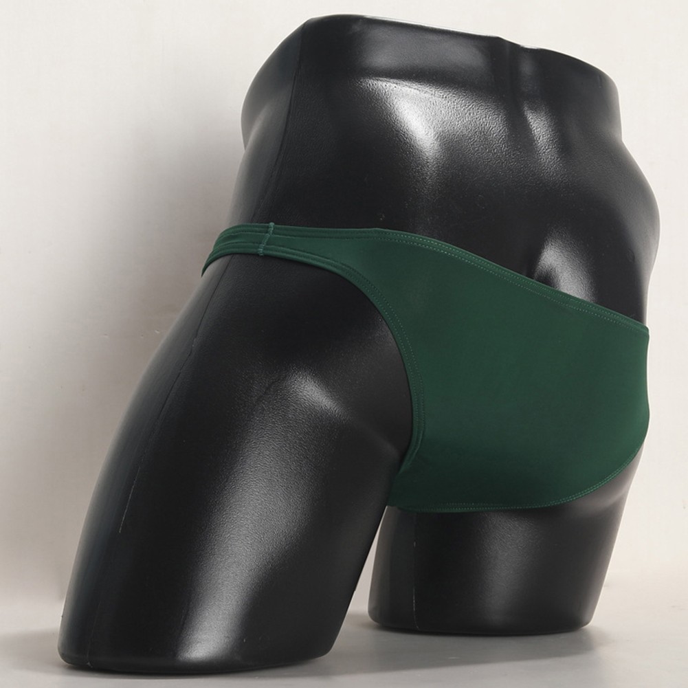 [COLORHM] กางเกงชั้นในผ้าไหมน้ําแข็งสําหรับผู้ชายกระเป๋าซีทรูแนวราบชุดชั้นในกางเกงระบายอากาศ