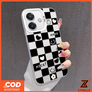 สําหรับOPPO Reno16F 16Pro 15F 15ProMax 14F 14Pro 13F 13Pro 12F 12Pro 11F 11Pro 10Pro 8T 8Z 7Z 6Z Lattice smile HeartกันกระแทกTPUมือถือโพธิ์