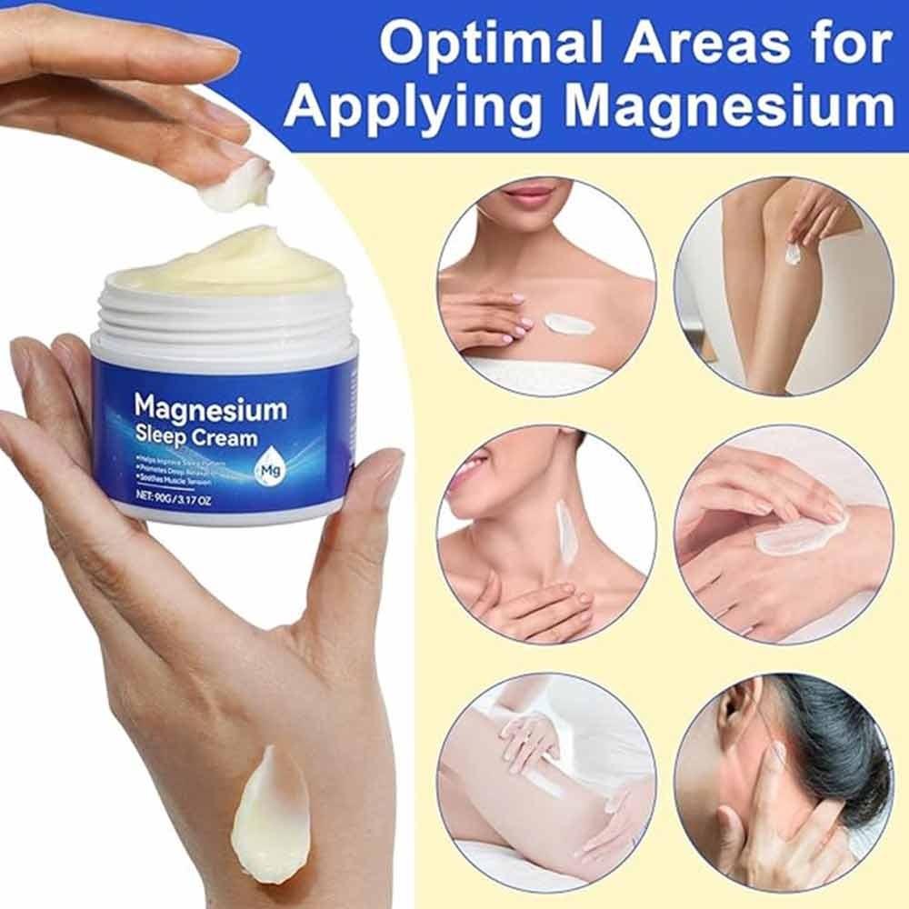 Magnesium Oil Sleep Cream Moisturizing Body Lotion 90g