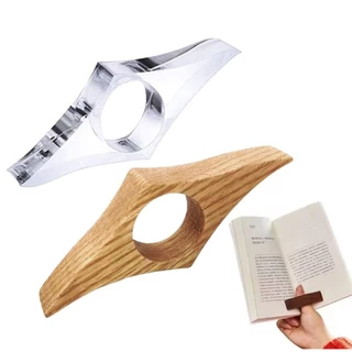 ที่คั่นหนังสือสวมนิ้วหัวแม่มือ กั้นหนังสือ สำหรับนักเรียน สํานักงาน
