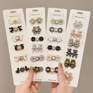 กางเกง กระชับเอว หมุดเล็ก กระดุมปรับขนาดกางเกงยีนส์และกระโปร…