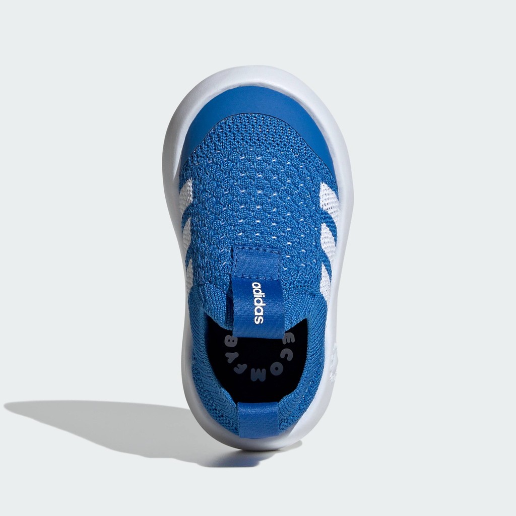 adidas ไลฟ์สไตล์ รองเท้า Bubblecomfy สำหรับเด็ก เด็ก สีน้ำเงิน IH1265 ราคา ถูกที่สุด ดีลบีเคเค แกลเลอรีภาพที่ 4