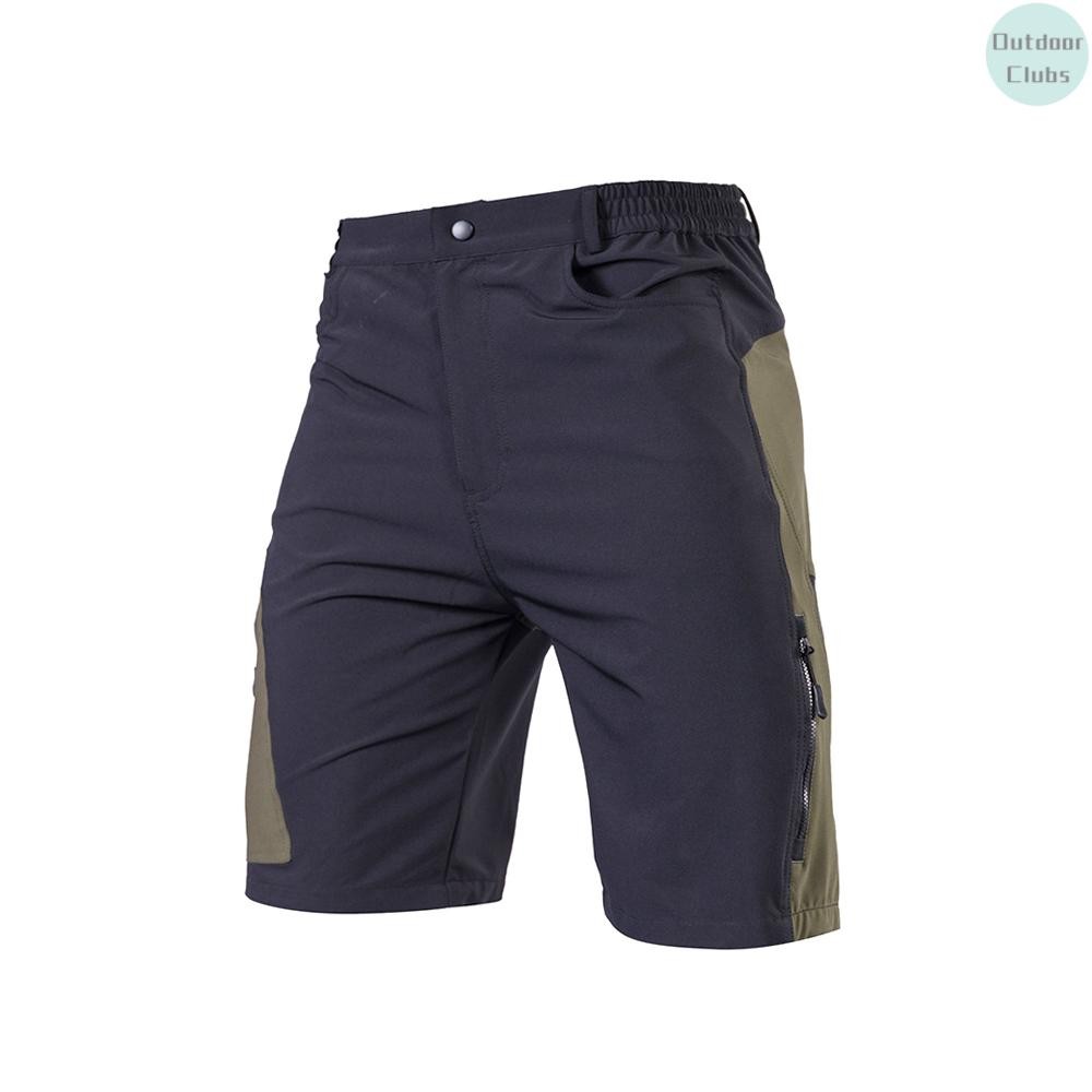 [TOMSHOO] กางเกงขาสั้นผู้ชาย Baggy Cycle ระบายอากาศดี สำหรับกิจกรรมกลางแจ้ง MTB และ-running shorts