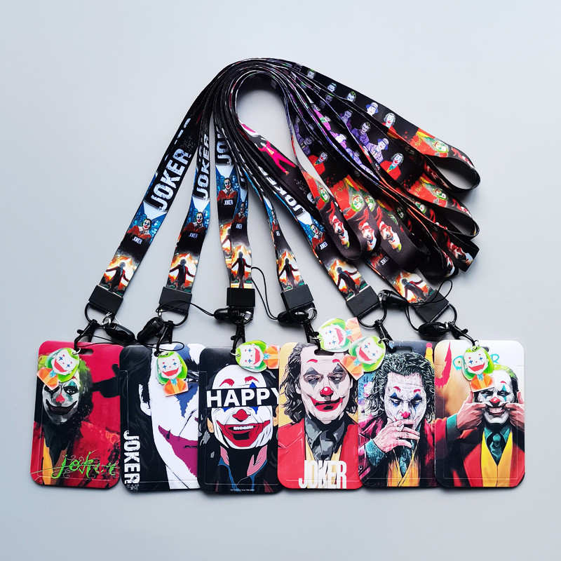 American TV Series Joker Work ID Card Holder Lanyard Work ID Card แขวน Drop จี้อุปกรณ์เสริม