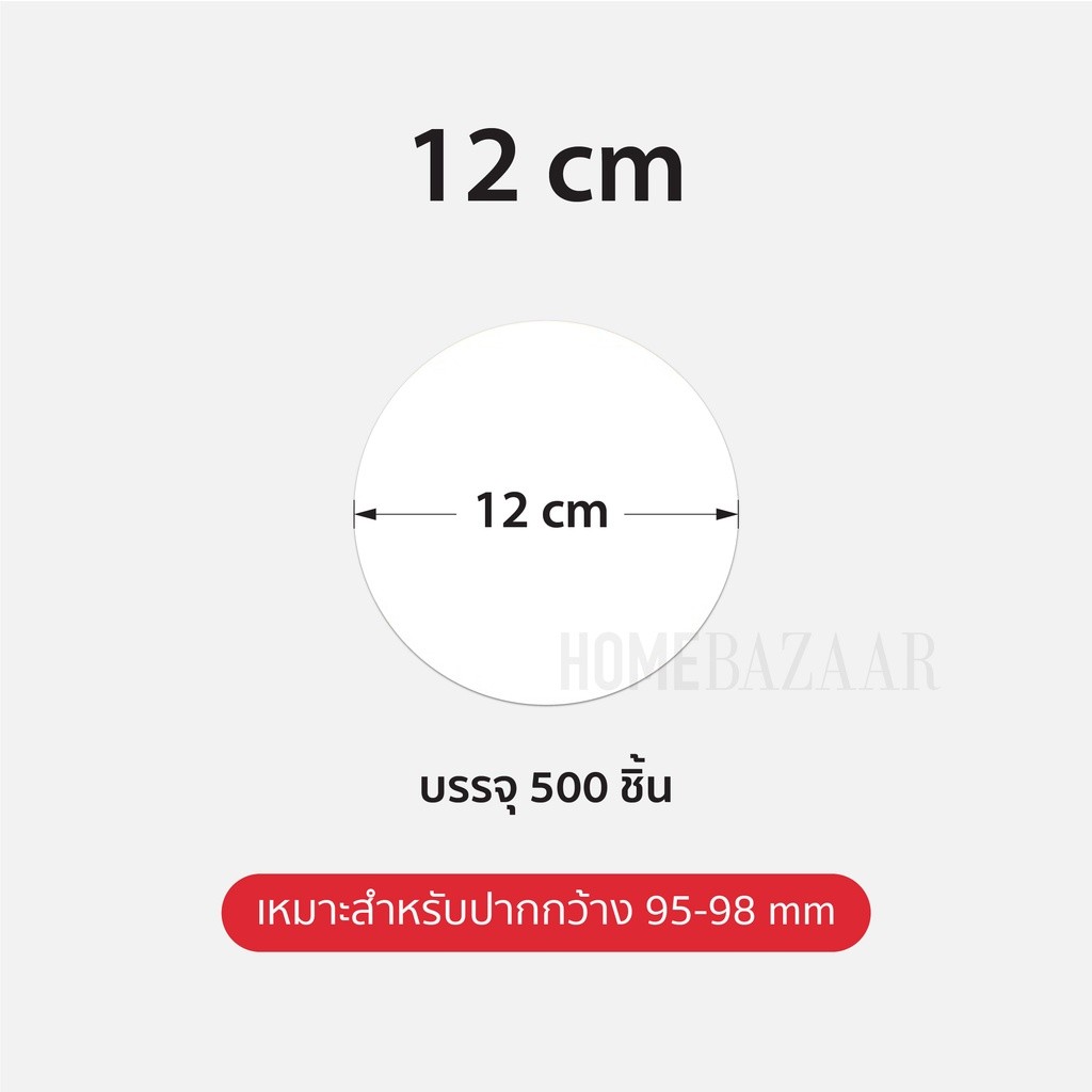 กระดาษปิดปากแก้ว เเพ็ค 500 แผ่น กระดาษครอบแก้ว กันน้ำหก รูปที่ 4