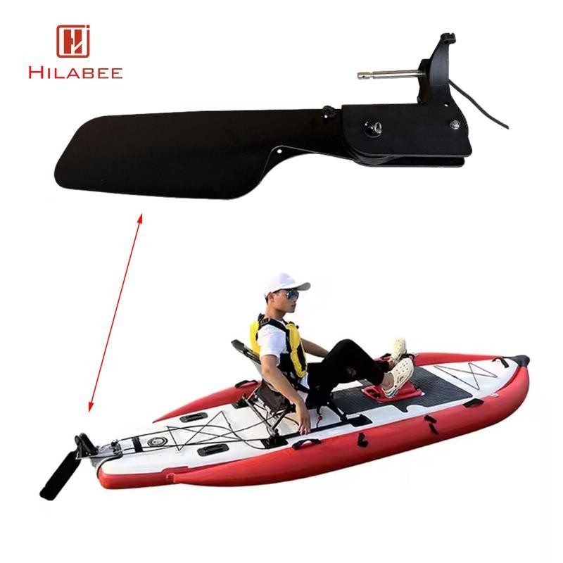 HILABEE Kayak Rudder Canoeing อุปกรณ์เสริมเปลี่ยนชิ้นส่วนตกปลา Canoe เรือ Rudder สําหรับ