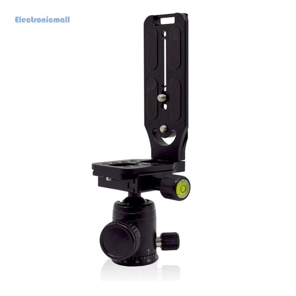 กล้อง DSLR L Plate ขาตั้งกล้องหัว Mount แนวตั้ง Shot Bracket สําหรับ Canon Nikon Sony [ElectronicMall01.th]