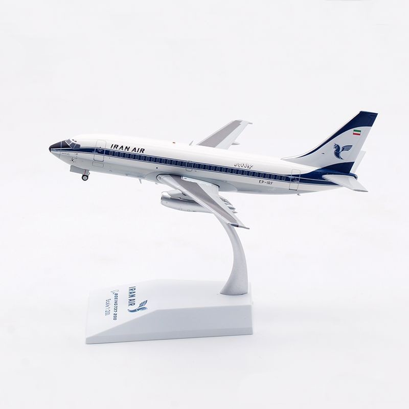 JC Wings 1: 200 Iran Airlines Boeing B737-200 EP-IRF โมเดลเครื่องบินโลหะผสม