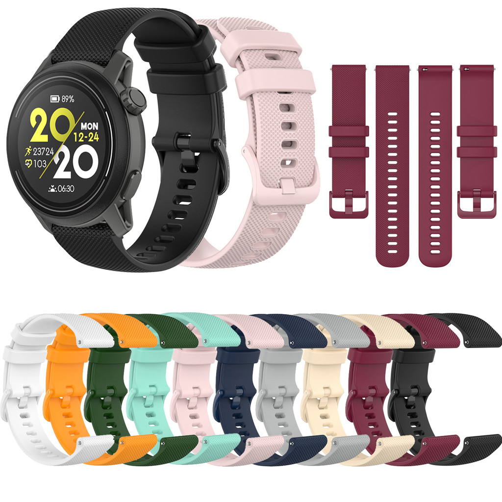 สายนาฬิกาซิลิโคนสําหรับ COROS PACE 2 3/APEX 2 Pro/APEX Pro/APEX 42 มม.46 มม.