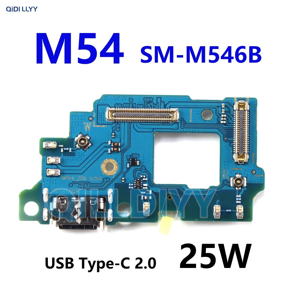 USB 25W Charger ชาร์จพอร์ต Quick Charge Dock Board Connector Flex สําหรับ Samsung Galaxy M54 SM-M546