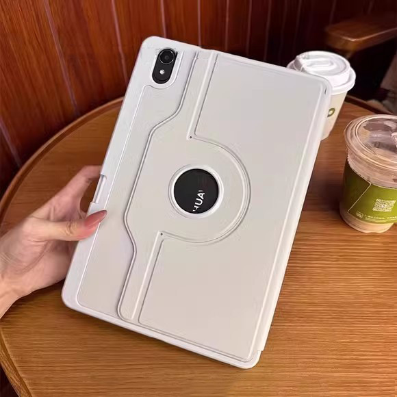 ซองหนังสําหรับ Huawei MatePad 12 X 12X 2024 Pro 12.2 Air 12 SE 11 11.5 S Air 11.5 11 PaperMatte 10.4 กันกระแทกฝาครอบหมุน