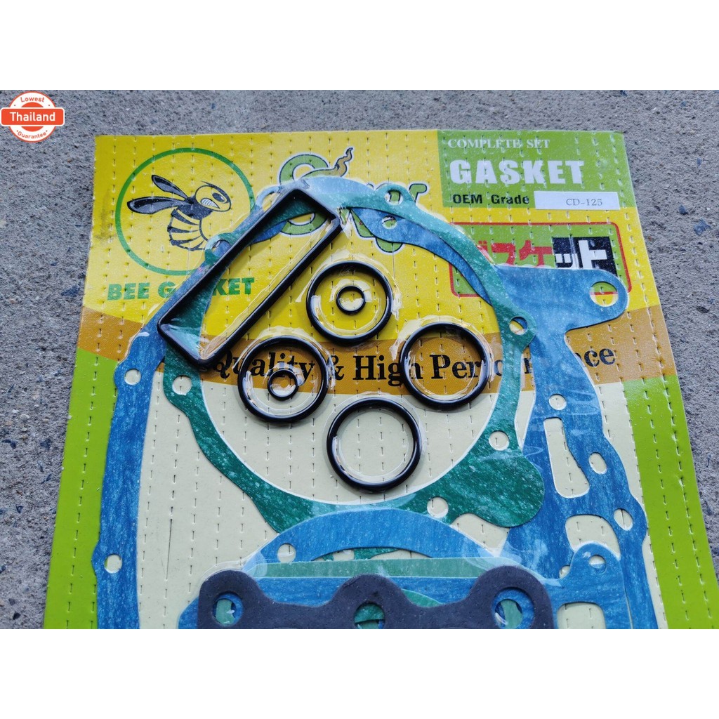 ปะเก็น เครื่อง ครชุด Honda CD125 CD125E SS125 กระเป๋าเล็ก งานใหม่