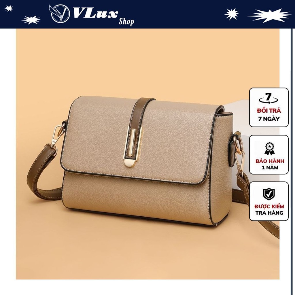 Macgi VLUX กระเป๋าสะพายข้างผู้หญิง ขนาดกลาง สวย สวย สวย ใส่โทรศัพท์และของใช้ส่วนตัว VL69