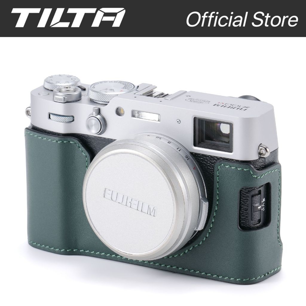 Tilta Vintage กล้องสําหรับ FUJIFILM X100VI TA-T70-LCC-GN ขยายอุปกรณ์เสริม Quick-release กรอบป้องกัน