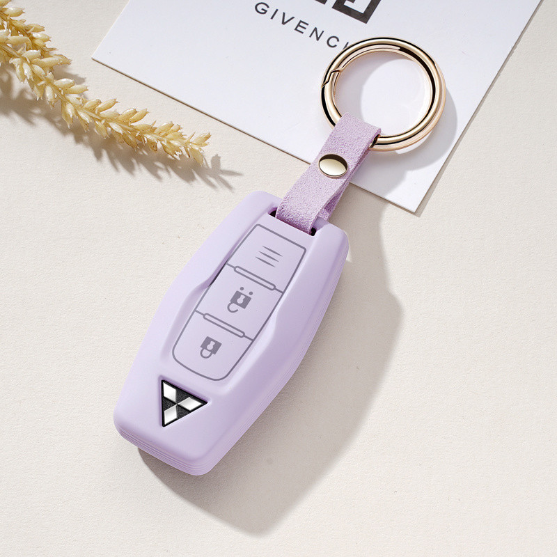 พวงกุญแจ Mitsubishi xforce Outlander ASX Eclipse Cross Lancer-ex เคสกุญแจ