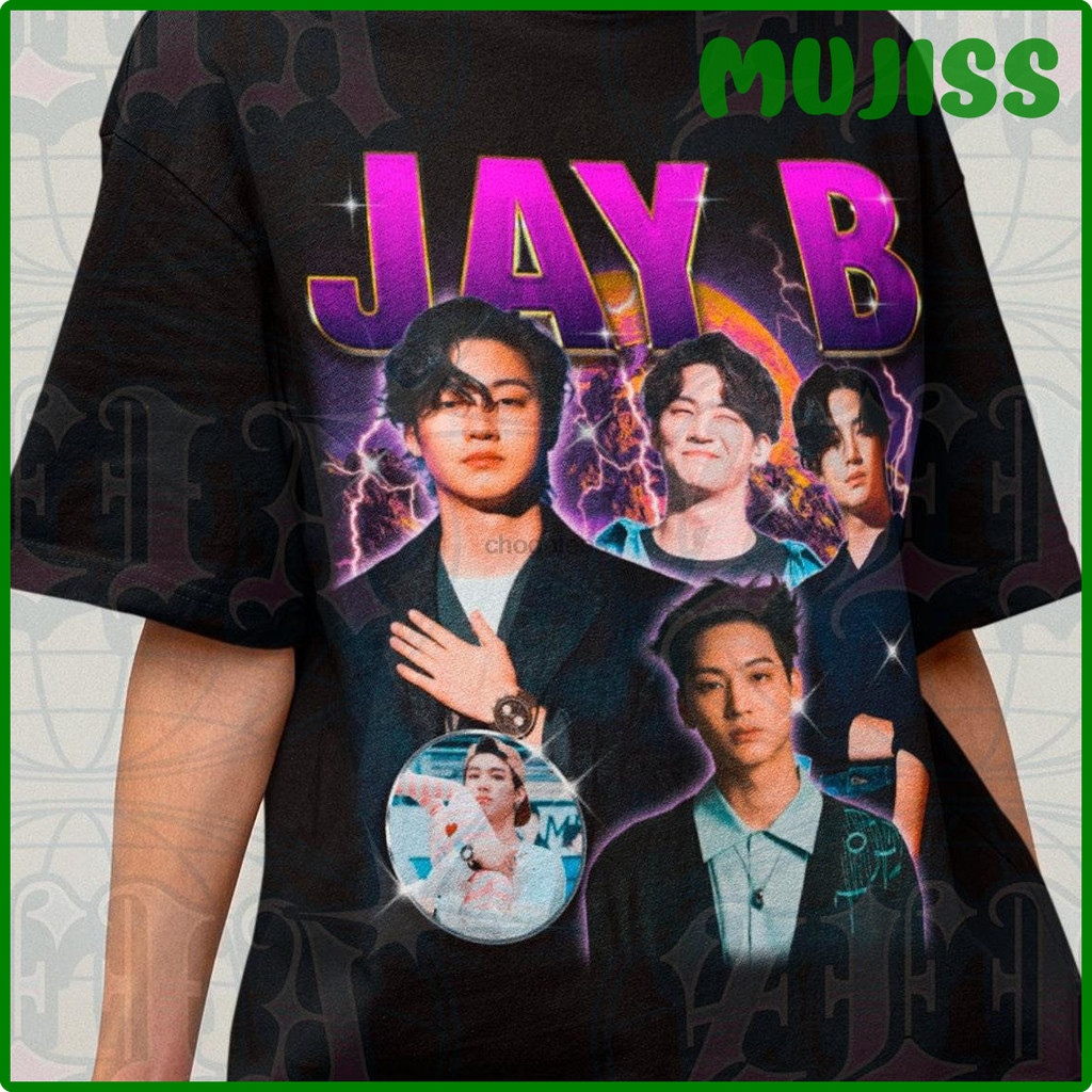 [MUJISS] Got7 Jay B Retro Bootleg T-shirt - Got7 Kpop Tee - Kpop Merch - Kpop Gift for her or him - 