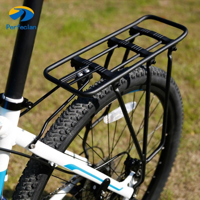 Perfeclan Bike Cargo Rack Tailstock ชั้นวางจักรยานเสือหมอบสําหรับการเดินทางส่งอาหารขี่จักรยานเสือภูเ