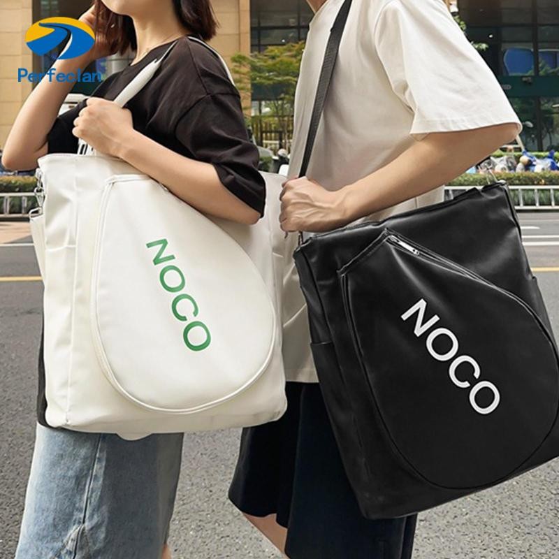 Perfeclan กระเป๋าแบดมินตัน Pickleball Racquet Bag กระเป๋ายิมมัลติฟังก์ชั่นกันน้ําสําหรับ