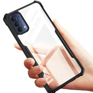 [คลังสินค้าพร้อม]สําหรับOPPO Reno 6 Pro 6Z 5 Pro 5 Lite 5Z 5F 4 Pro 4 Lite 3 Pro 2Z 2F 4G 5G Shockตกป้องกันเคสใส