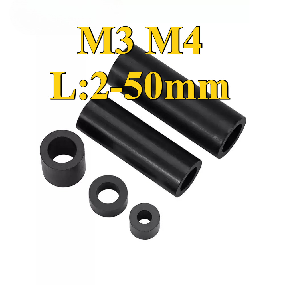 สีดํา ABS คอลัมน์แยกคอลัมน์ตรงแขนไนลอนฉนวนกันความร้อนคอลัมน์แยก M3/M4 (DM) (Y18)