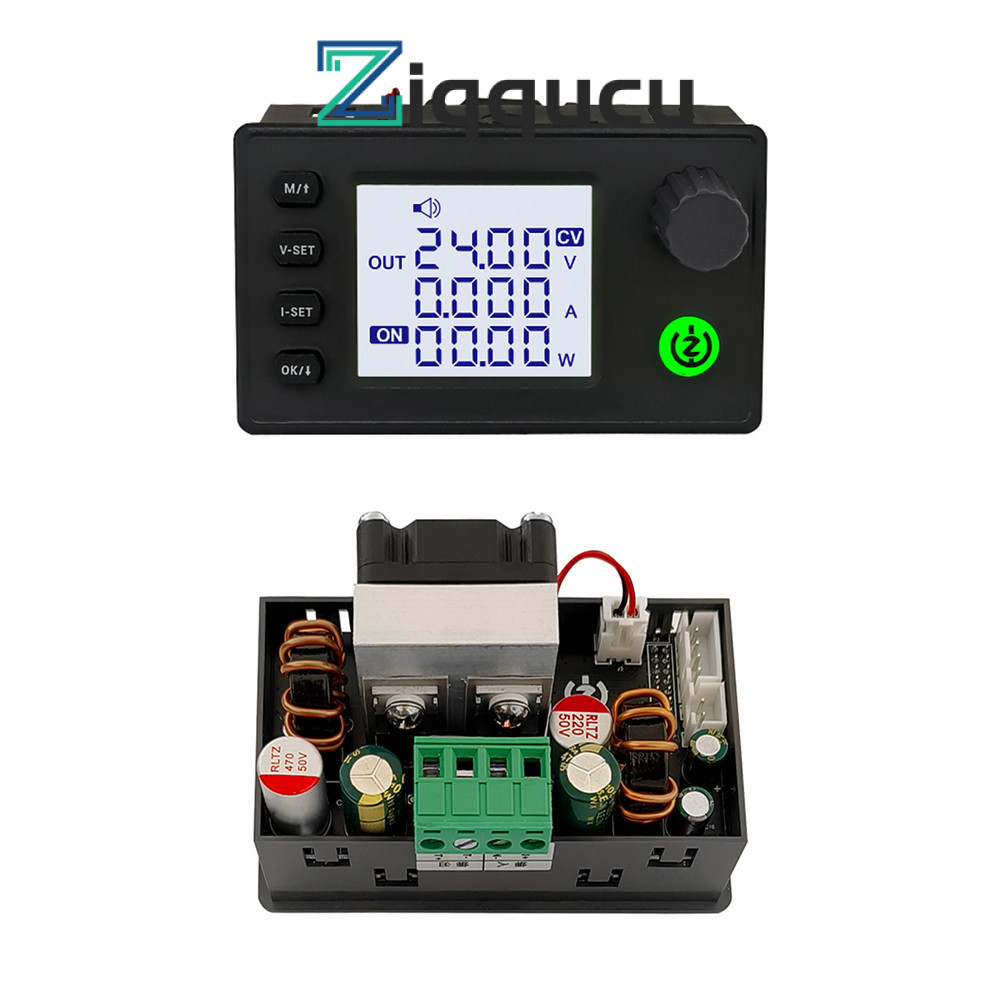 Ziqqucu SK150Pro CNC step-up และ step-down DC ปรับแรงดันไฟฟ้าควบคุมแหล่งจ่ายไฟโมดูลชาร์จ DC 7-36V 8A 150W