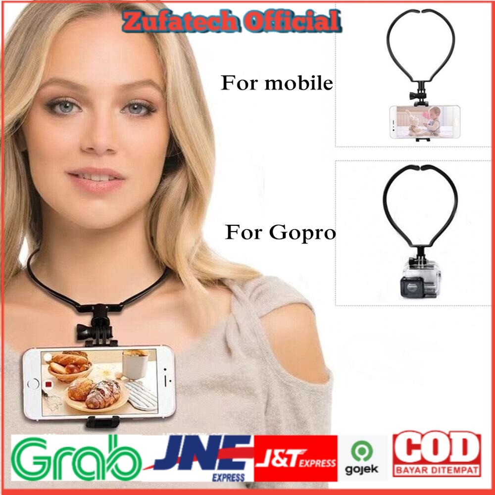 NEELU Neck Holder Lanyard สายคล้องคอสําหรับสมาร์ทโฟน GoPro - 7CCS0KBK