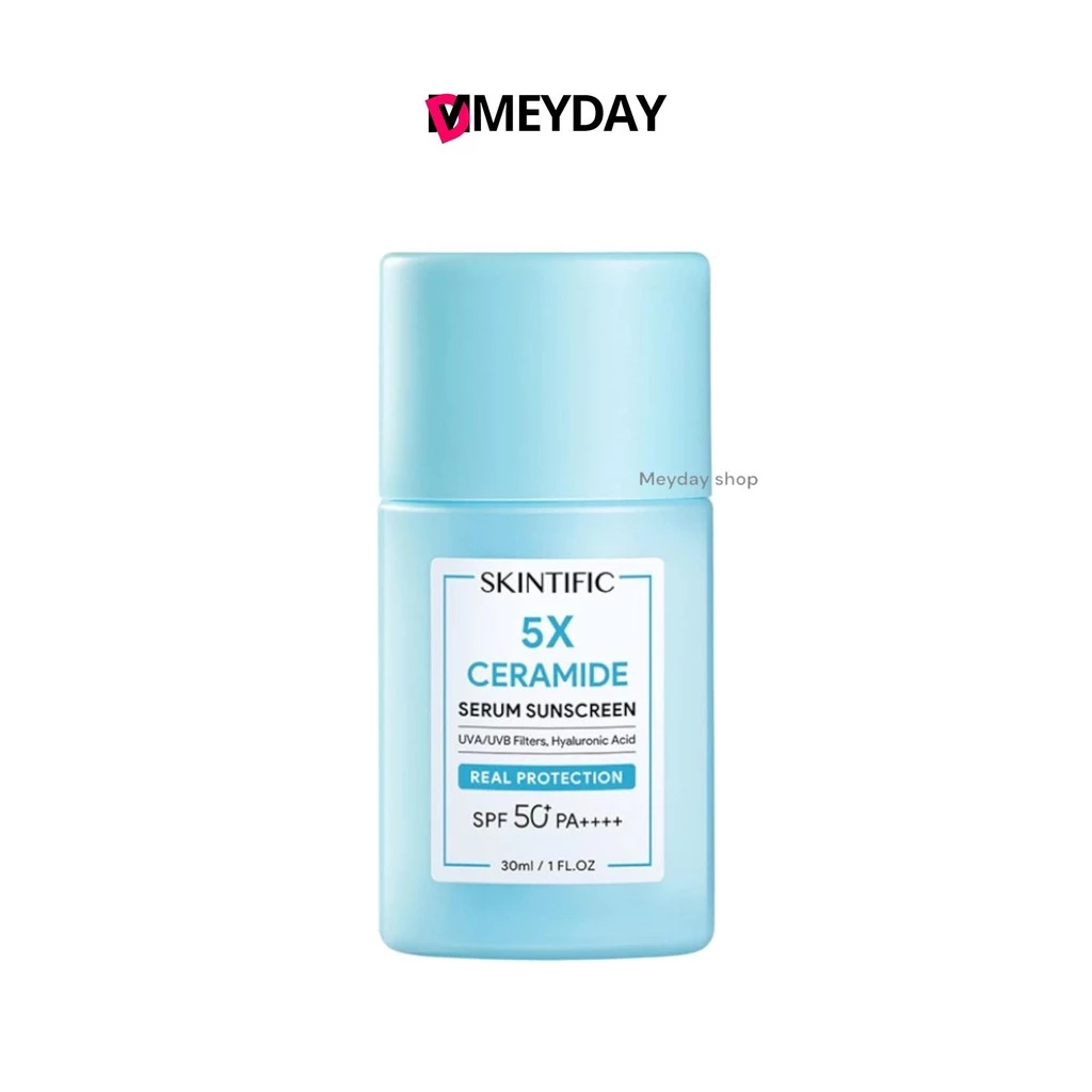 Skintific 5x Ceramide Serum Sunscreen Spf50+ Pa++++ สคินทิฟฟิค 5เอ็กซ์ เซราไมด์ เซรั่ม ซันสกรีน ผิว สกินแคร์ 30ml
