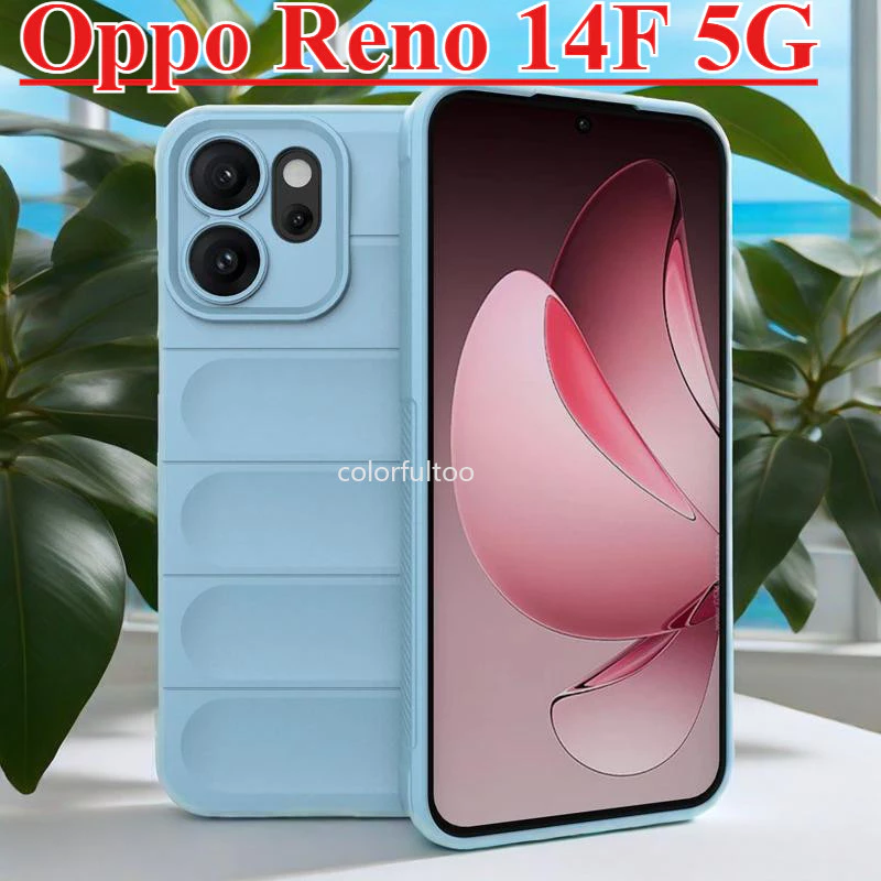 Oppo Reno15F เคสโทรศัพท์กันกระแทกสําหรับOppo Reno 15 14 Pro 15ProMax Mini Reno15F Reno15 5G Square Liquid TPUซิลิโคนปลอกAnti-Fallกันชนนุ่มถุงลมนิรภัยกันกระแทกปกหลัง