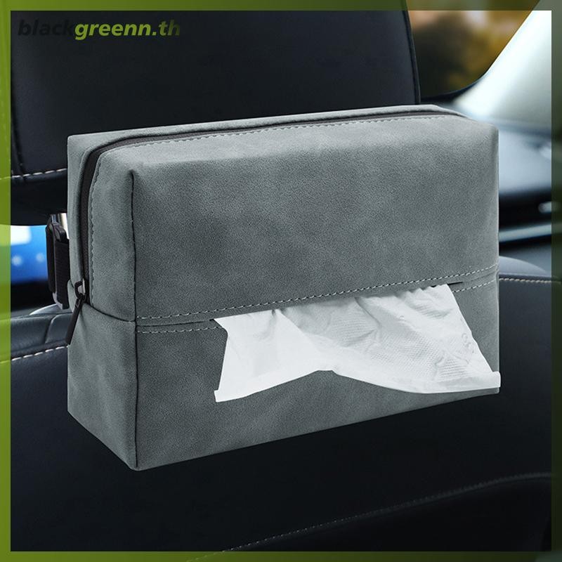บรีซ ที่ใส่กล่องทิชชู่ในรถยนต์ หนังแนปปา คอนโซลกลางรถ ที่วางแขน กล่องผ้าเช็ดปาก ที่บังแดด เบาะหลัง กล่องทิชชู่พร้อมสายรัดแก้ไข .
