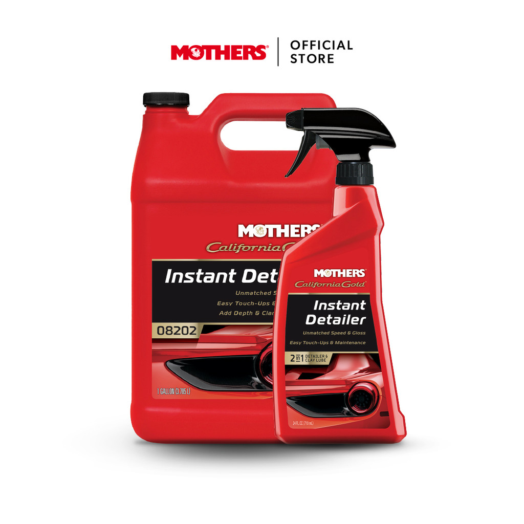 Mothers® California Gold® Instant Detailer สเปรย์แว็กซ์เคลือบสีเร่งด่วน เงางามรวดเร็ว