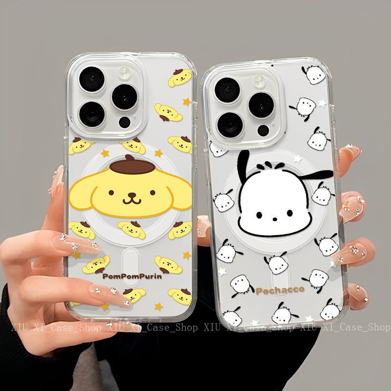 💖เข้ากันได้สำหรับ iPhone เปลือกดูดแม่เหล็ เคสไอโฟน 16promax 13 14plus15 PRO max XR 12 13pro 7P 14 pro max 16pro-HLYCK228