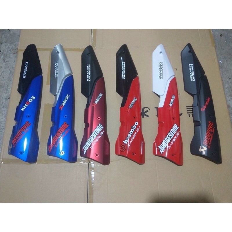 Ex155 exciter155 ท่อไอเสีย ex155 ทาสีด้วยพลาสติก APS ทนความร้อนคุณภาพสูง