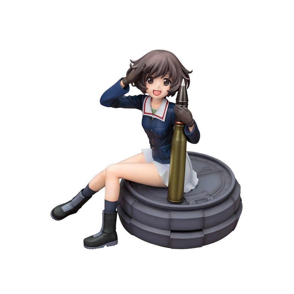 Kotobukiya Girls und Panzer Yūkarī Akiyama 1/8 Scale PVC Painted Complete Figure