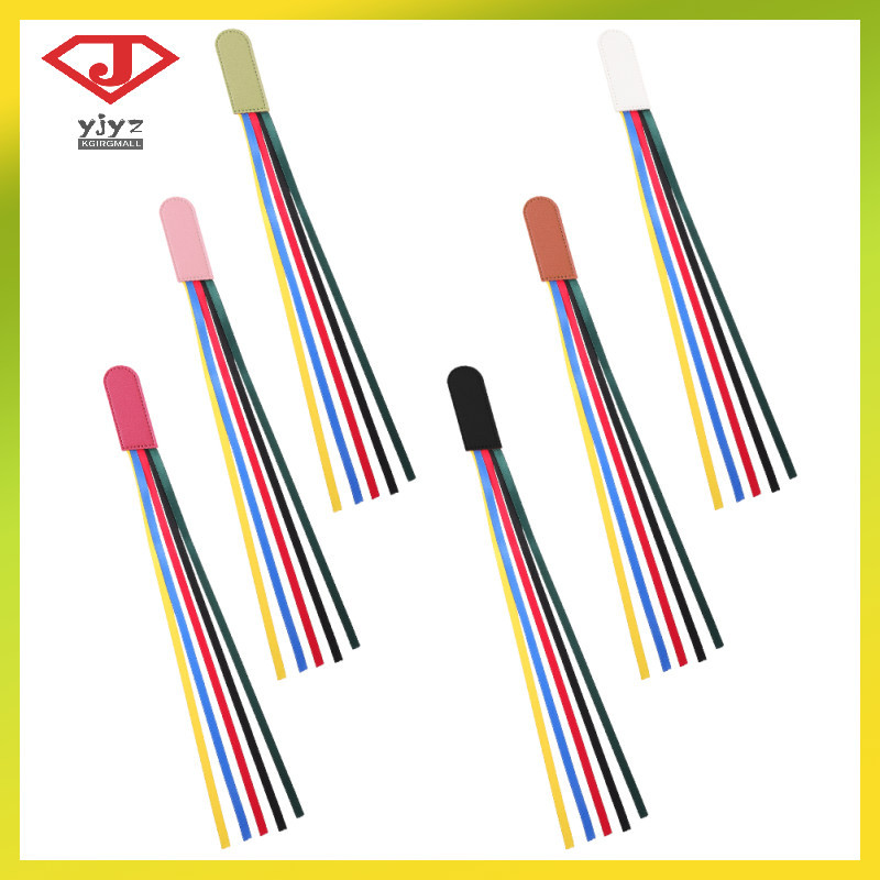 6PCS Bible Ribbons Bookmarks PU หนัง Bible Bookmark Bible Ribbon Bookmarks สําหรับ Book Book Book Ma