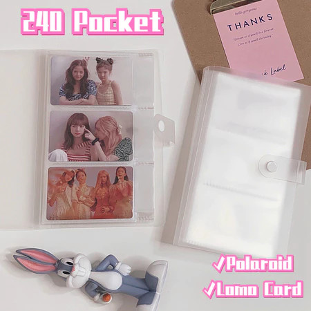 Kpop รวบรวม Photocard Slot 120/240 2R อัลบั้มโฟโต้การ์ดโพลารอยด์