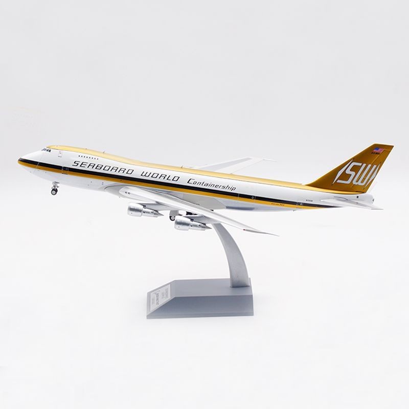 Inflight 1: 200 Coast World Airlines โบอิ้ง B747-200 N701SW เครื่องบินรุ่น