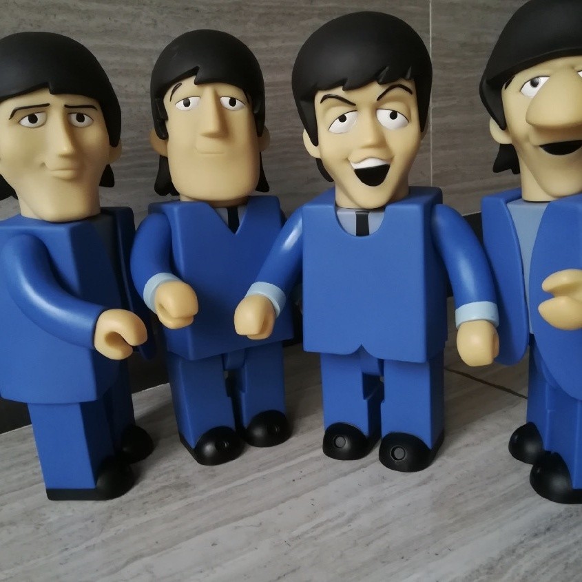 bearbrick Bearbrick Beatles THE BEATLES Beatles Building Blocks Collection Garage Kits Ornaments