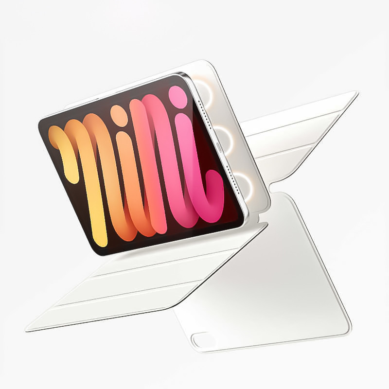 2024 ใหม่สําหรับ iPad Mini A17 Pro กรณี A2993 A2995 A2996 iPad Mini 7 8.3 นิ้วแม่เหล็ก PU พับฝาครอบ