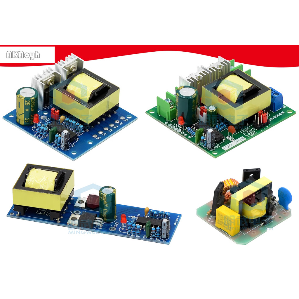 โมดูลพาวเวอร์ซัพพลายแบตเตอรี่อินเวอร์เตอร์ DC-ac DC12V เป็น 220V Booster 40W 50W 150W 500W