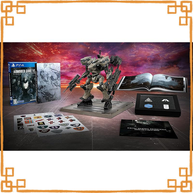 ARMORED CORE VI FIRES OF RUBICON for PS4 and PS5, Direct from Japan
