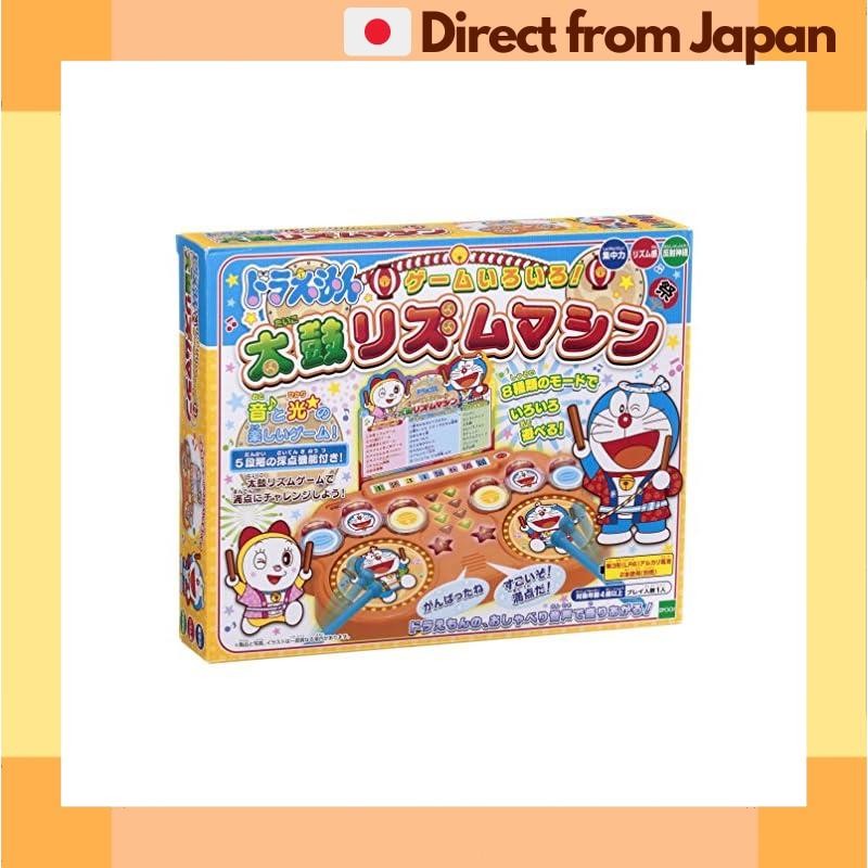 [จัดส่งญี่ปุ่น] Epoch Doraemon Drum Rhythm Machine  4 ปีขึ้นไป Toys & Games Players: 1 EPOCH