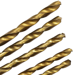 ชุดดอกสว่านสวมเร็วเคลือบไทเทเนียม 13 ชิ้น (ขนาด 1.5-6.5mm)วัสดุเหล็ก HSS เคลือบ TITANIUM