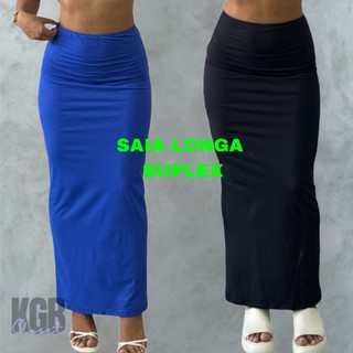 Saia Longa Justa Gringa SUPLEX Cos Alto Tubinho Blogueira Blogueira Gringa Tendencia Moda Gringa Pinterest Inverno Frio