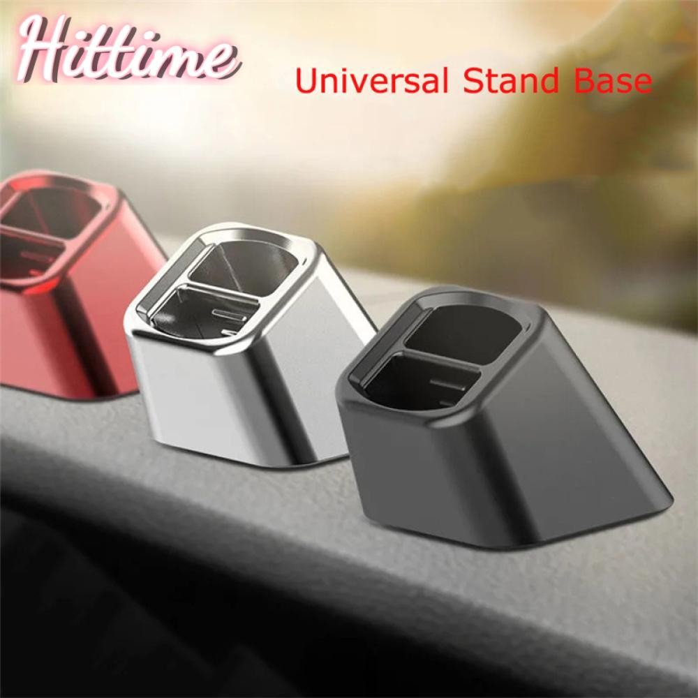 Hittime ที่วางโทรศัพท์มือถือในรถยนต์ฐานยึด Wireless Car Charger Stand Holder Dashboard Mount Air Outlet คลิป V7W3