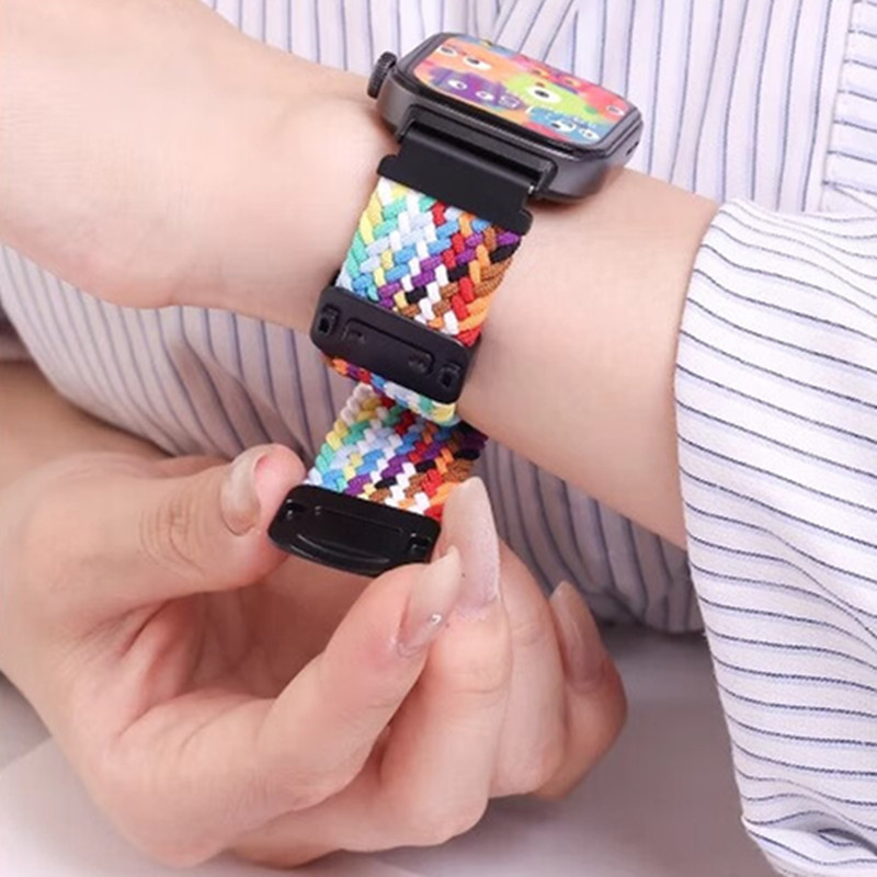 สําหรับ HCare Go5/Go3 สายนาฬิกา Magnetic Snap สายไนลอน - รูปที่ 6